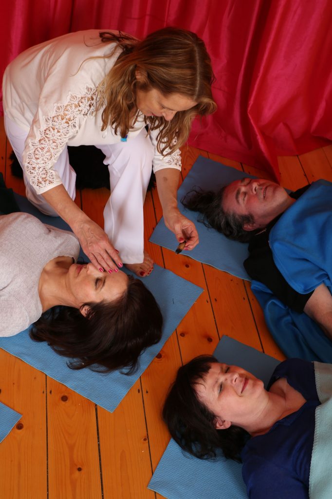 03SHAMANICMID Shamanic Midway lying down healing